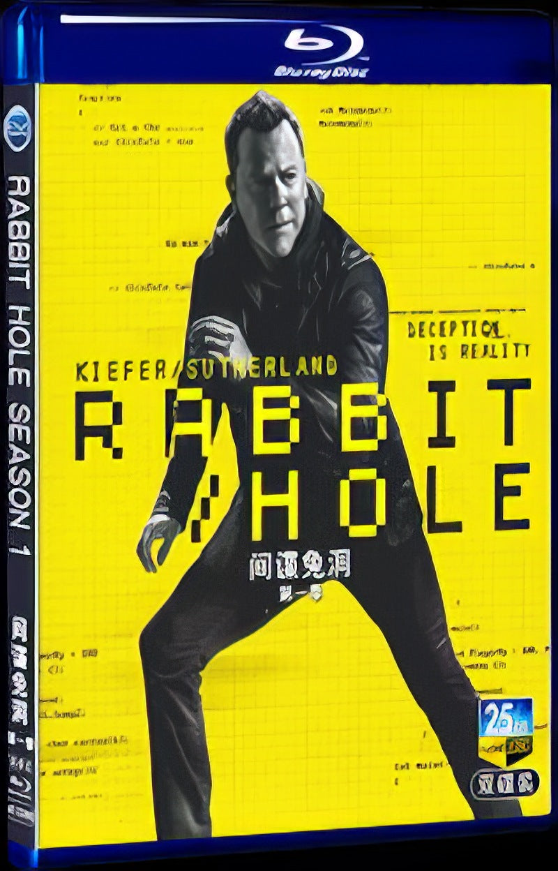 2023 Rabbit Hole Season 1 Movie 2-Disc Box Set for Gift Collection Blu-ray