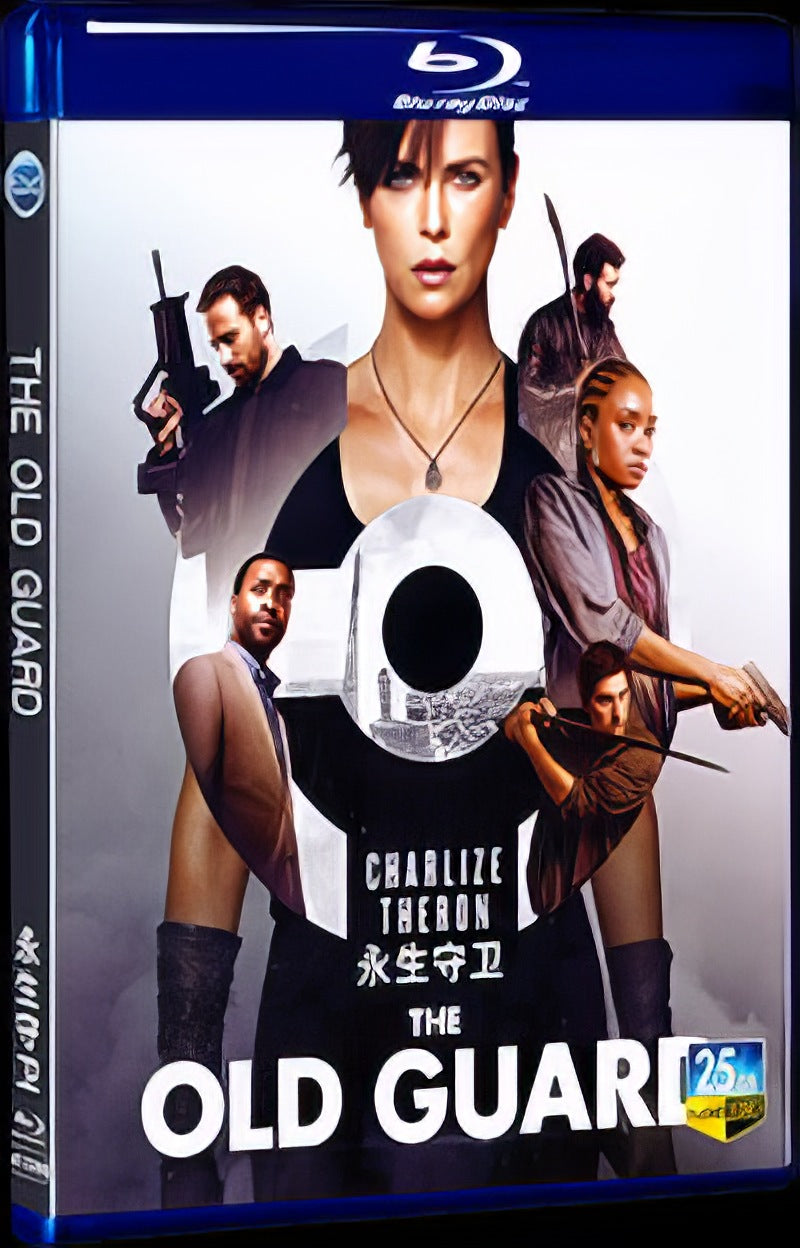 2020 The Old Guard Movie 1-Disc Box Set for Gift Collection Blu-ray