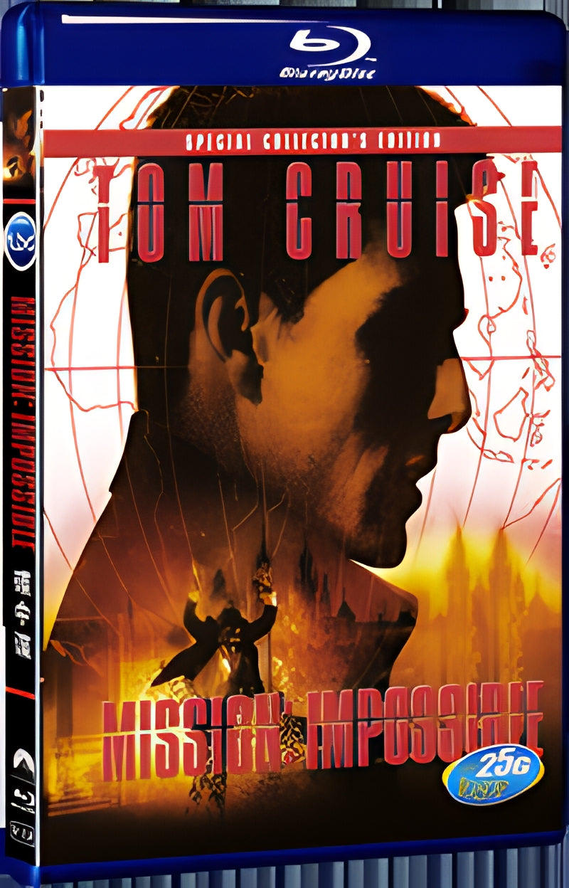 1996 Mission impossible 1080P for Gift 1-Disc All RegionPlay Seal Box Blu-ray