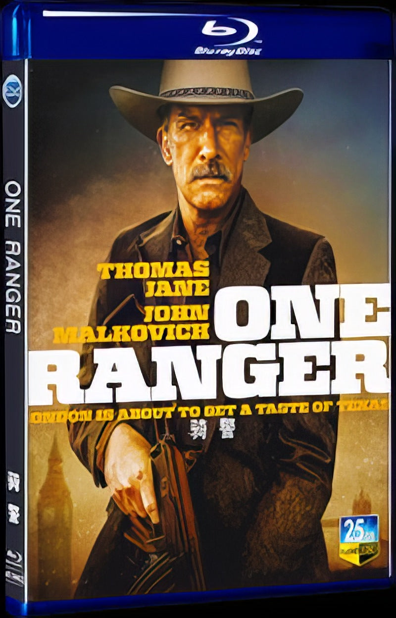 2023 One Ranger Movie 1-Disc Box Set for Gift Collection Blu-ray
