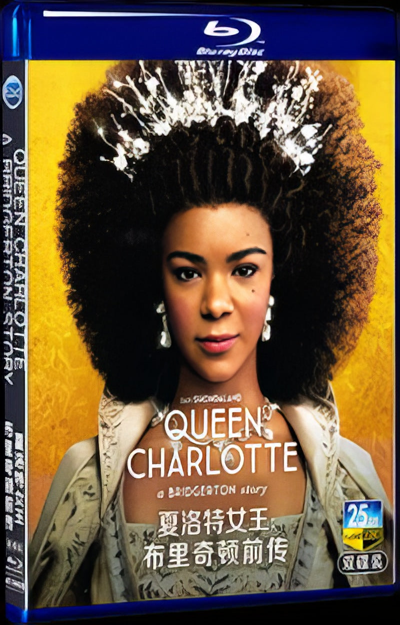 2023 Queen Charlotte: A Bridgerton Story Movie 2-Disc Box Set for Gift Collection Blu-ray
