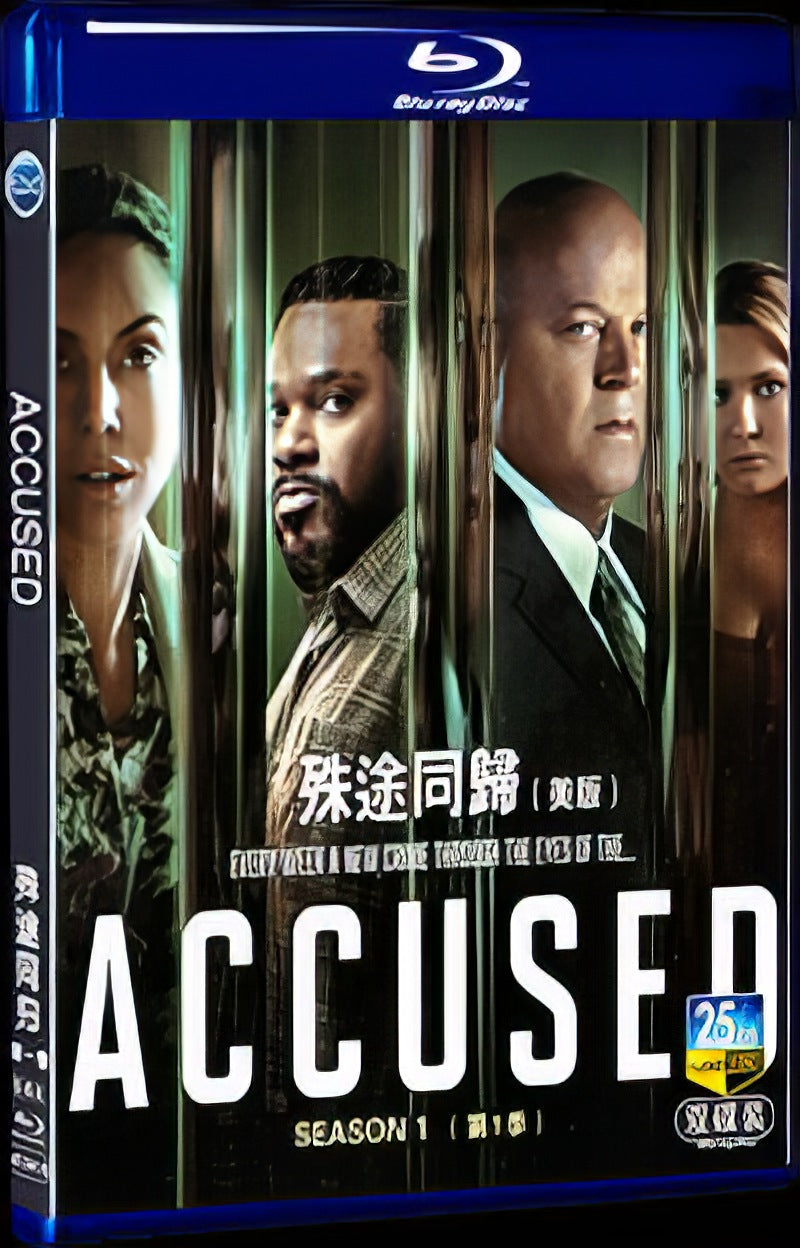 2023 Accused Season 1 Movie 2-Disc Box Set for Gift Collection Blu-ray