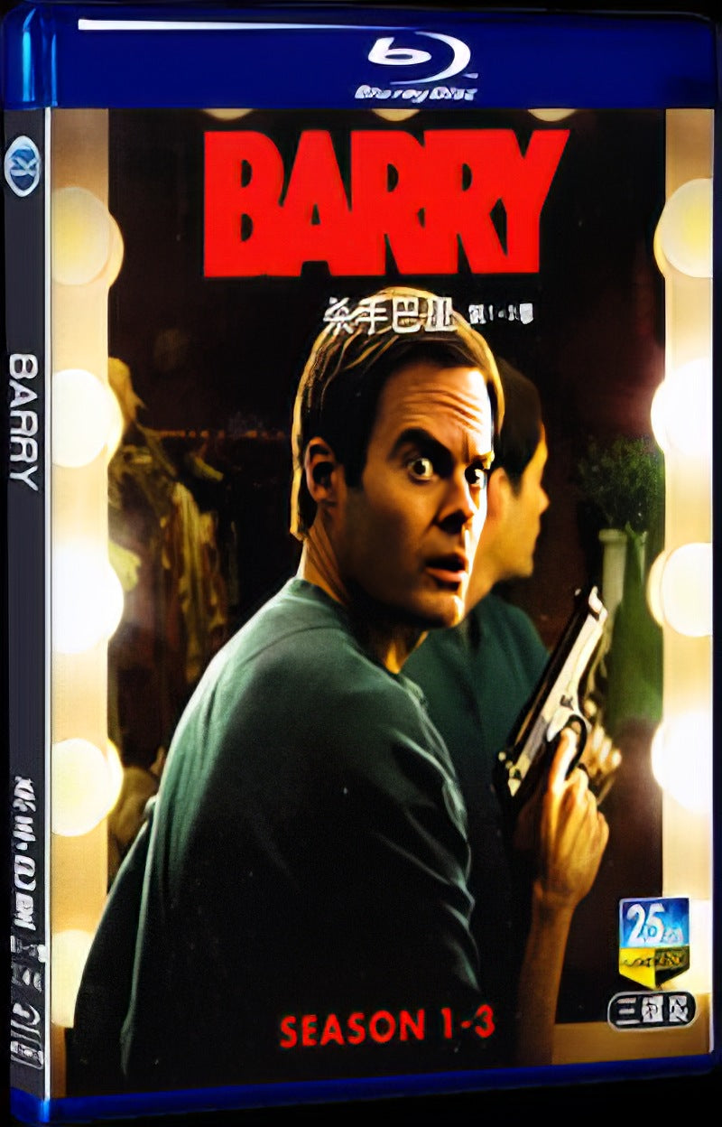 2022 Barry Season 1-3 Movie 3-Disc Box Set for Gift Collection Blu-ray