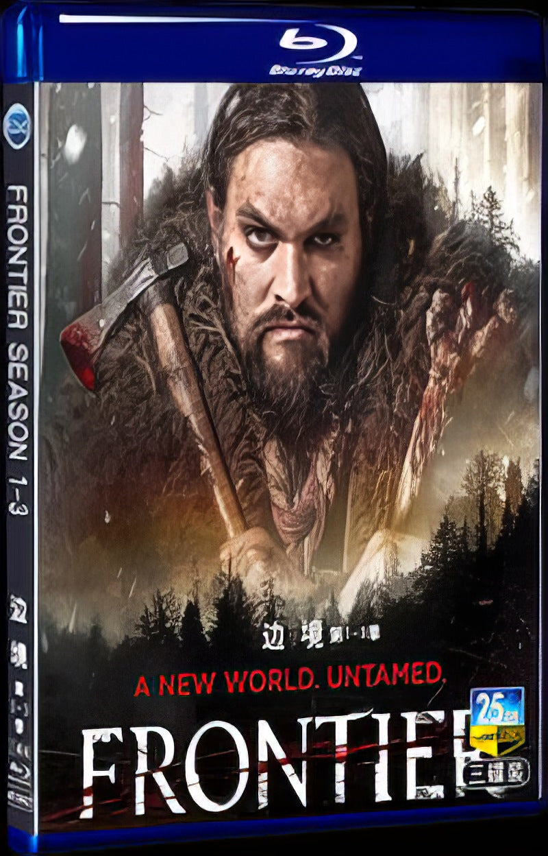2018 Frontier Season 1-3 Movie 3-Disc Box Set for Gift Collection Blu-ray