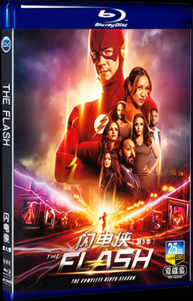 2023 The Flash Season 9 Movie 2-Disc Box Set for Gift Collection Blu-ray