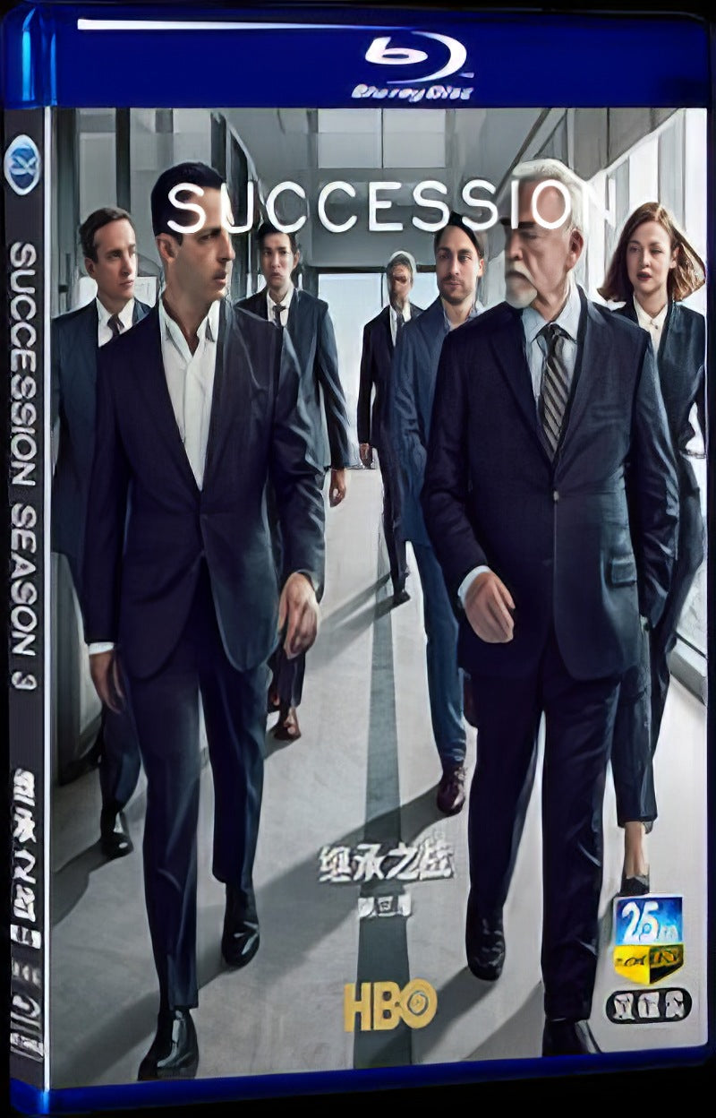 2021 Succession Season 3 Movie 2-Disc Box Set for Gift Collection Blu-ray