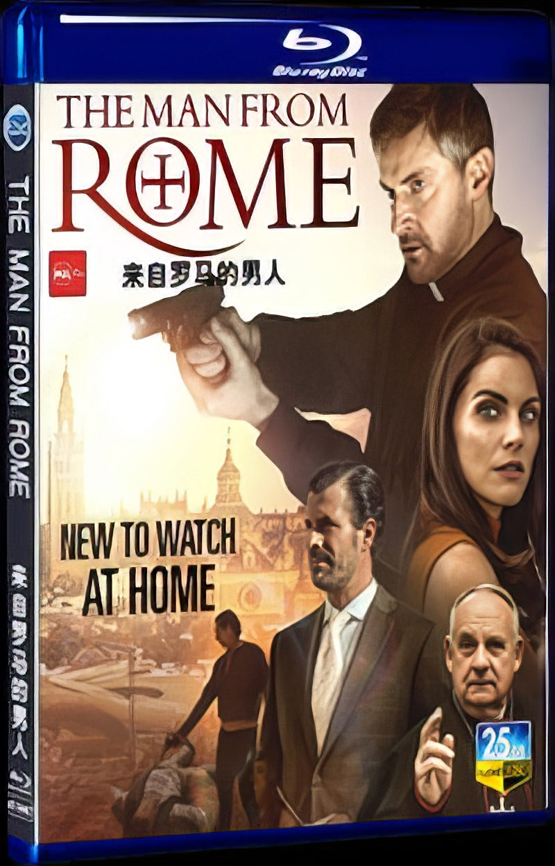 2022 The Man from Rome Movie 1-Disc Box Set for Gift Collection Blu-ray
