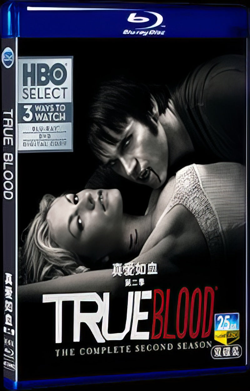 2009 True Blood Season 2 Movie 2-Disc Box Set for Gift Collection Blu-ray