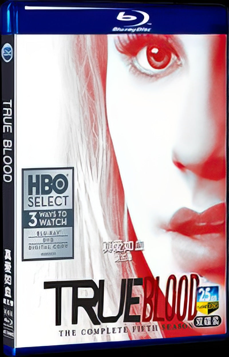 2012 True Blood Season 5 Movie 2-Disc Box Set for Gift Collection Blu-ray