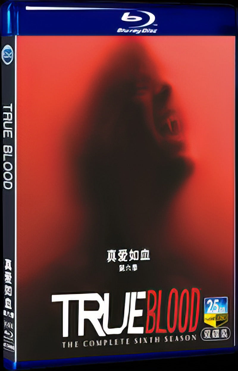 2013 True Blood Season 6 Movie 2-Disc Box Set for Gift Collection Blu-ray