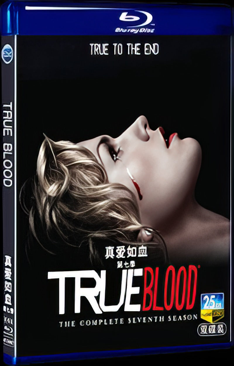 2014 True Blood Season 7 Movie 2-Disc Box Set for Gift Collection Blu-ray