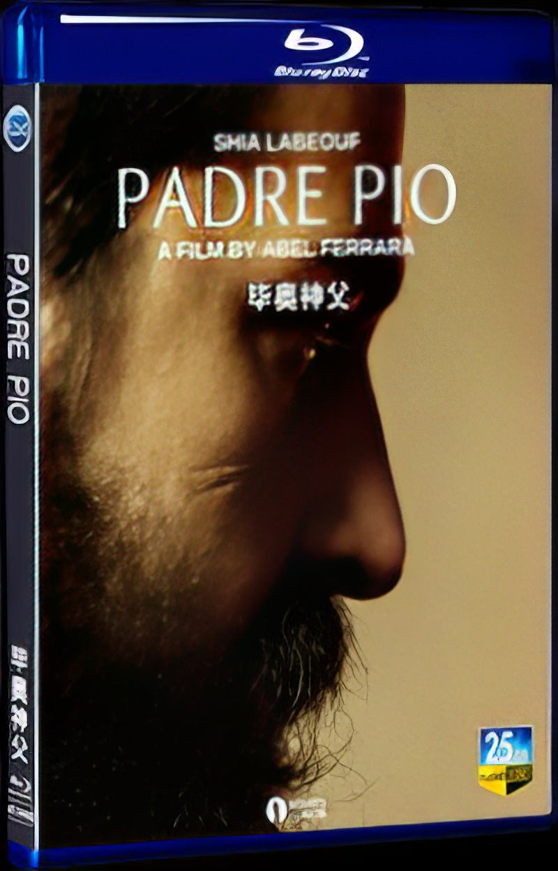 2022 Padre Pio Movie 1-Disc Box Set for Gift Collection Blu-ray