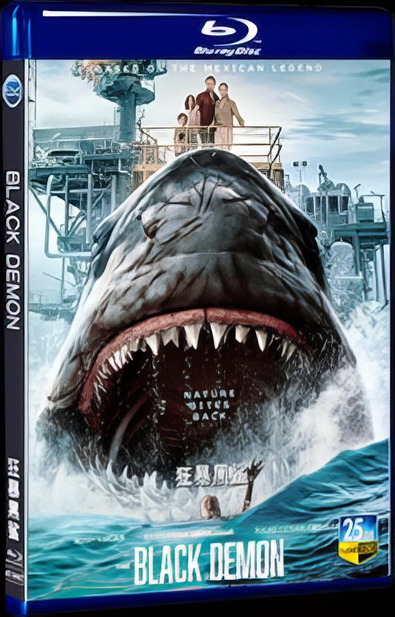 2023 The Black Demon Movie 1-Disc Box Set for Gift Collection Blu-ray
