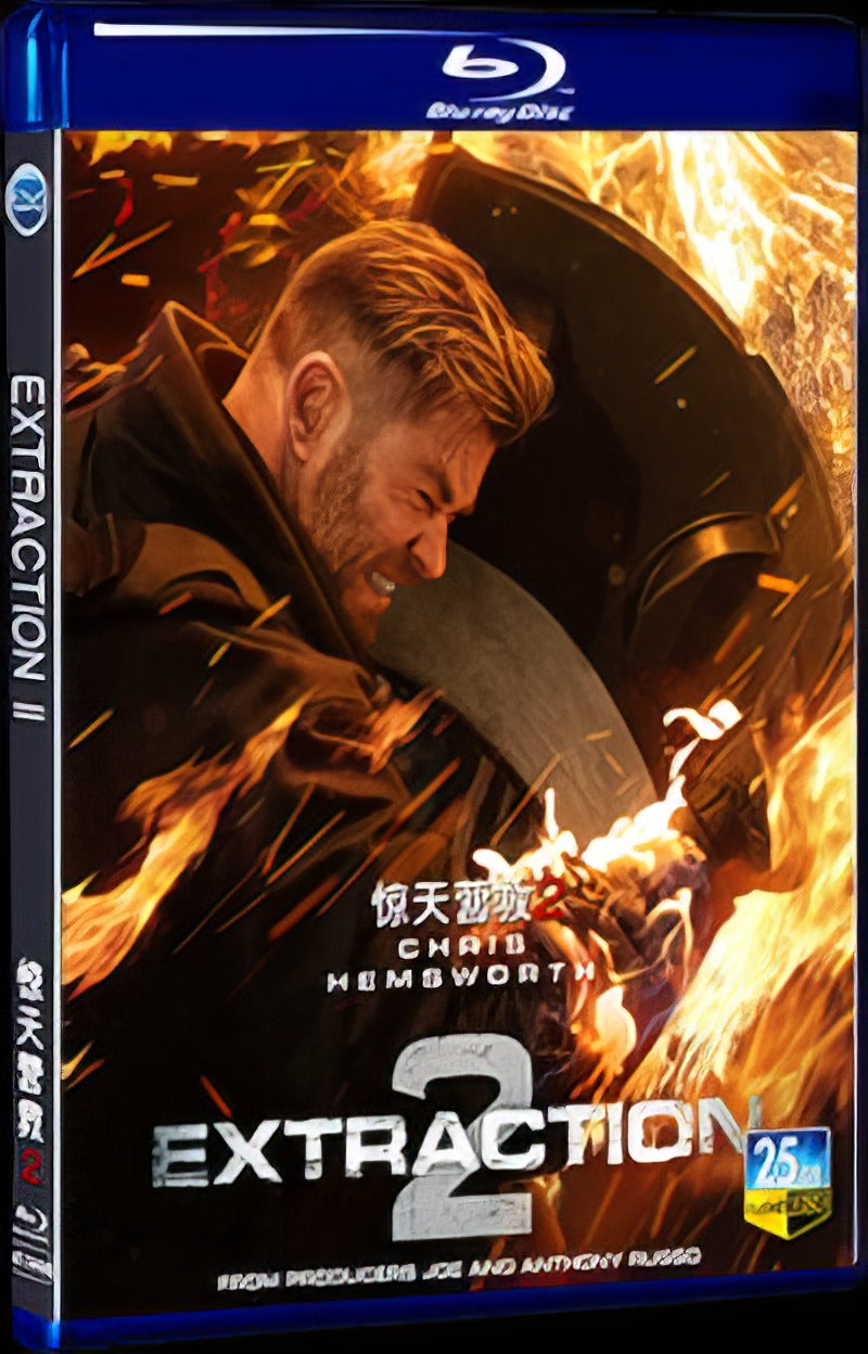 2023 Extraction 2 Movie 1-Disc Box Set for Gift Collection Blu-ray