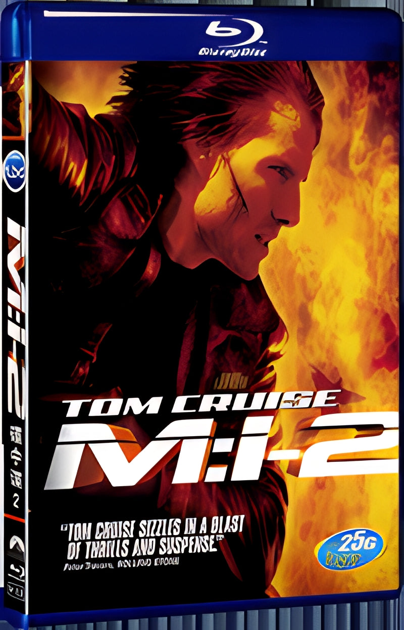 2000 Mission impossible 2 1080P for Gift 1-Disc All RegionPlay Seal Box Blu-ray