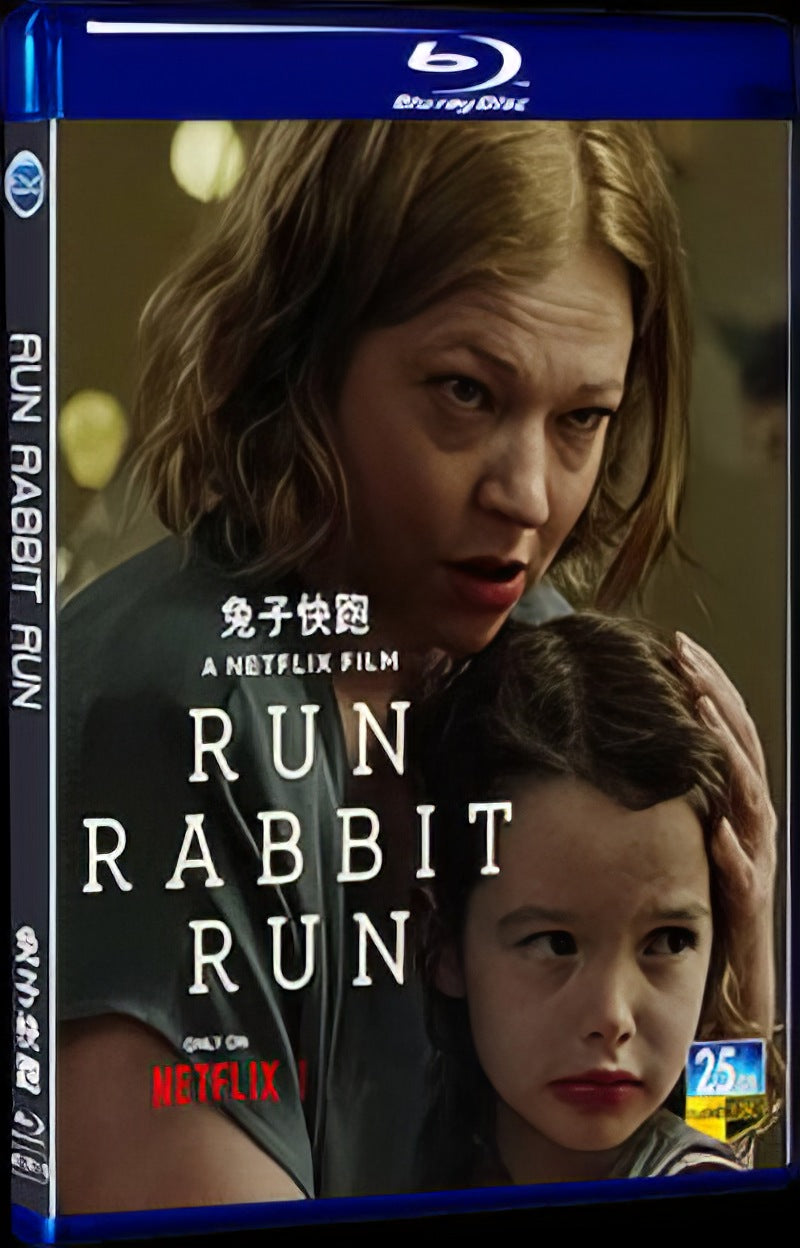 2023 Run Rabbit Run Movie 1-Disc Box Set for Gift Collection Blu-ray