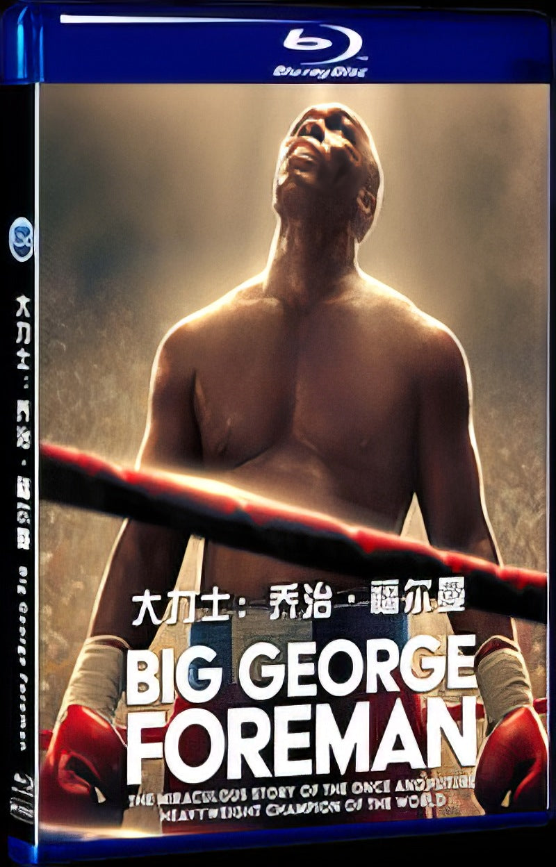 2023 Big George Foreman Movie 1-Disc Box Set for Gift Collection Blu-ray