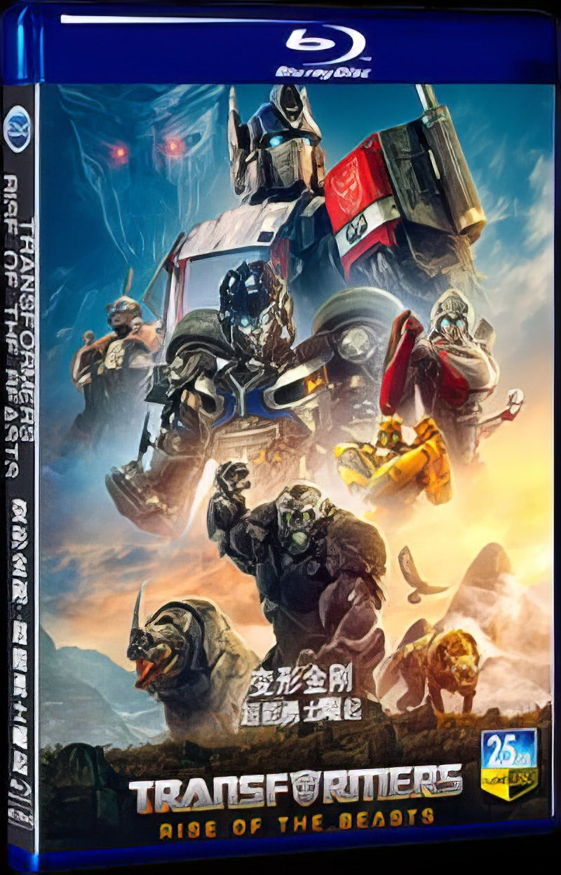 2023 Transformers: Rise of the Beasts Movie 1-Disc Box Set for Gift Collection Blu-ray