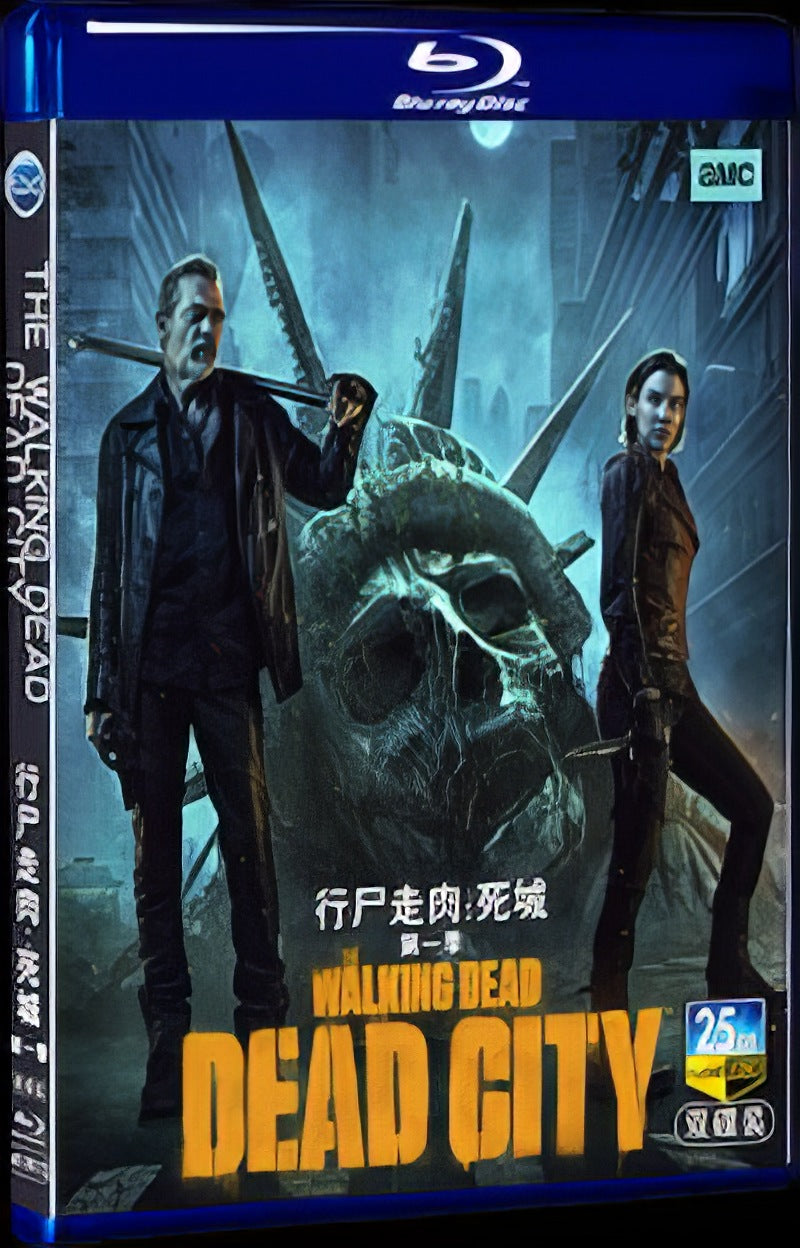 2023 The Walking Dead: Dead City Season 1 Movie 2-Disc Box Set for Gift Collection Blu-ray