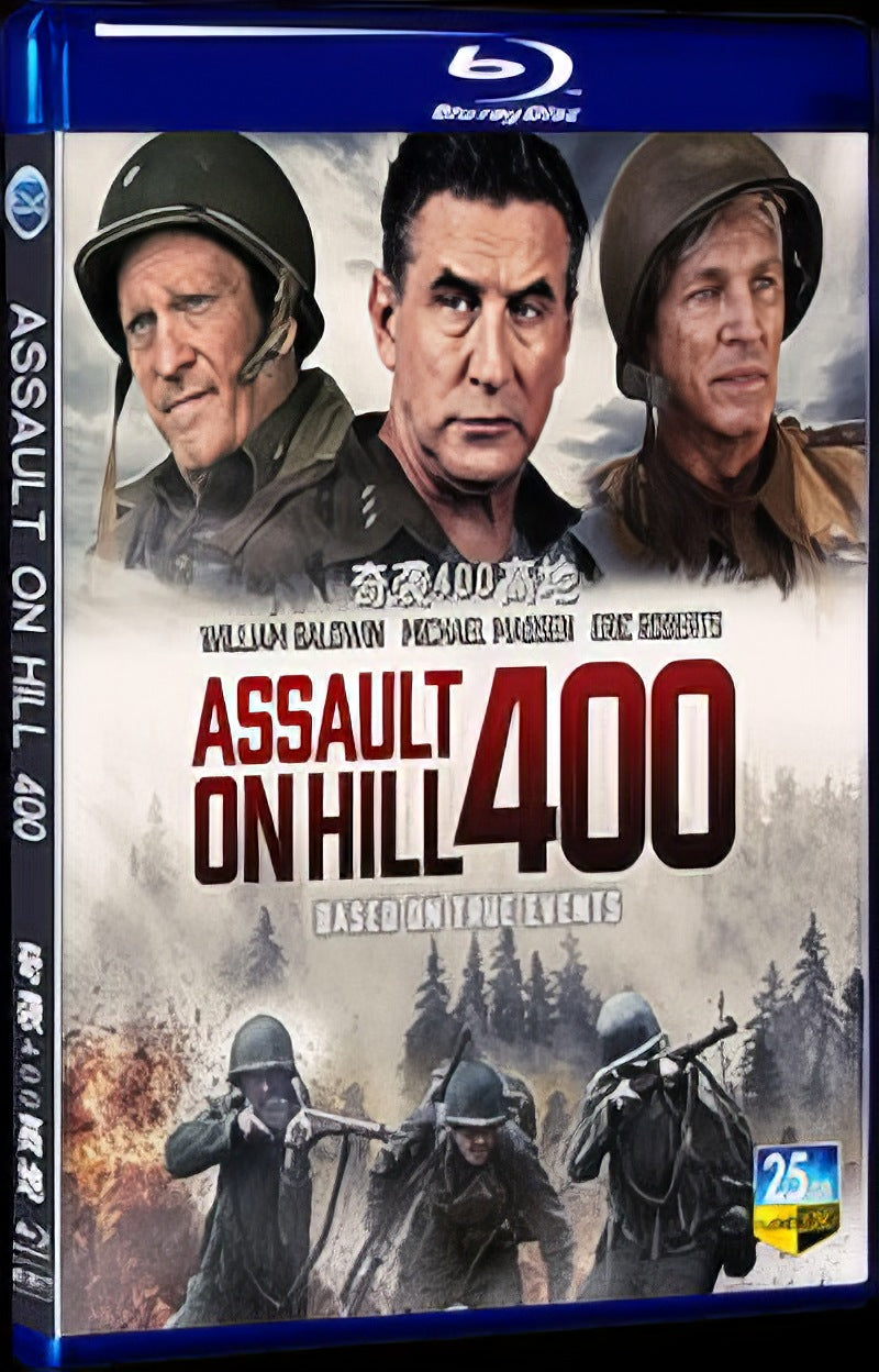 2023 Assault on Hill 400 Movie 1-Disc Box Set for Gift Collection Blu-ray