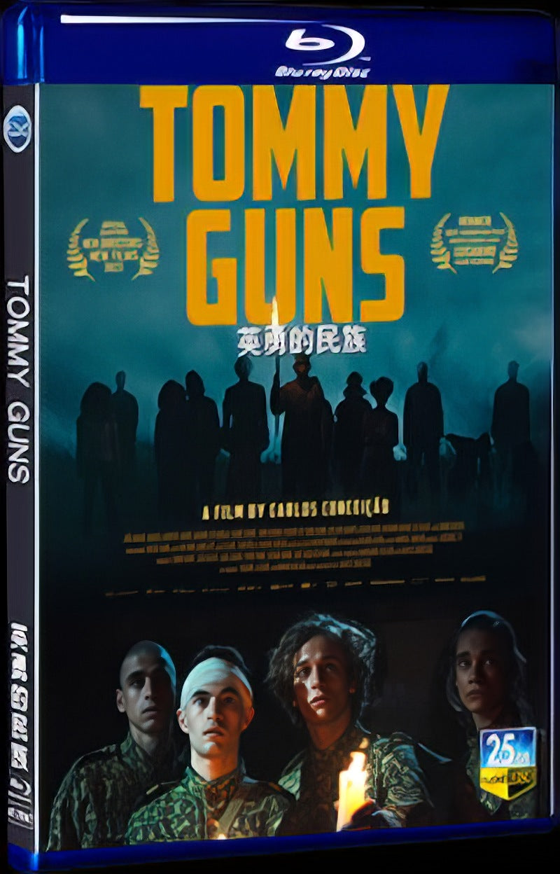 2022 Tommy Guns Movie 1-Disc Box Set for Gift Collection Blu-ray