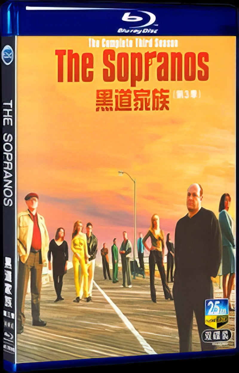 2001 The Sopranos Season 3 Movie 2-Disc Box Set for Gift Collection Blu-ray