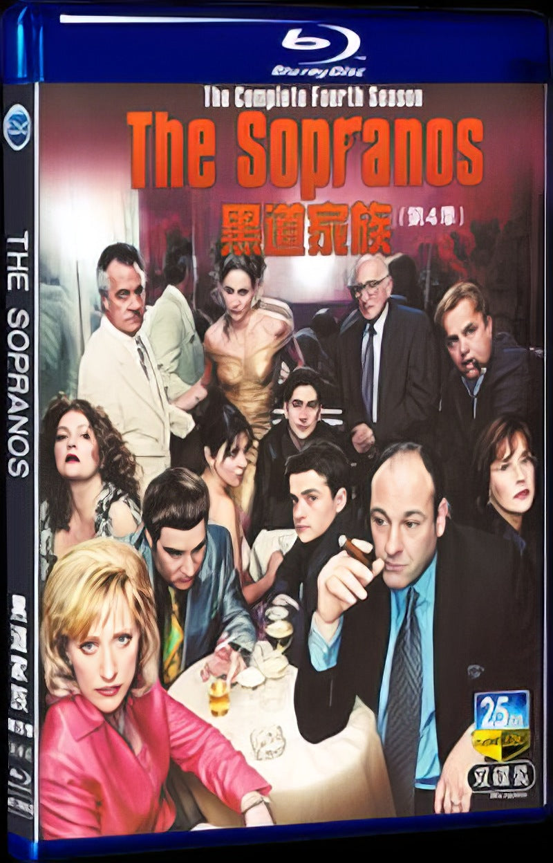 2002 The Sopranos Season 4 Movie 2-Disc Box Set for Gift Collection Blu-ray