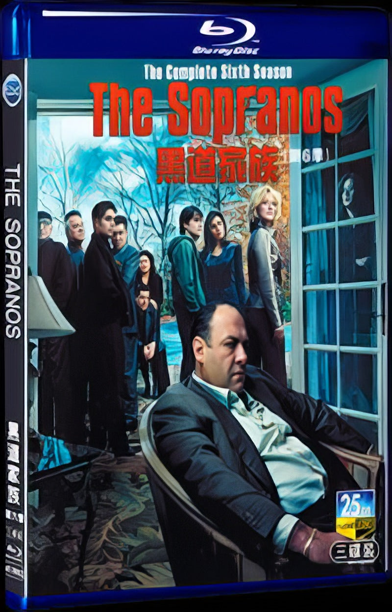 2006 The Sopranos Season 6 Movie 3-Disc Box Set for Gift Collection Blu-ray