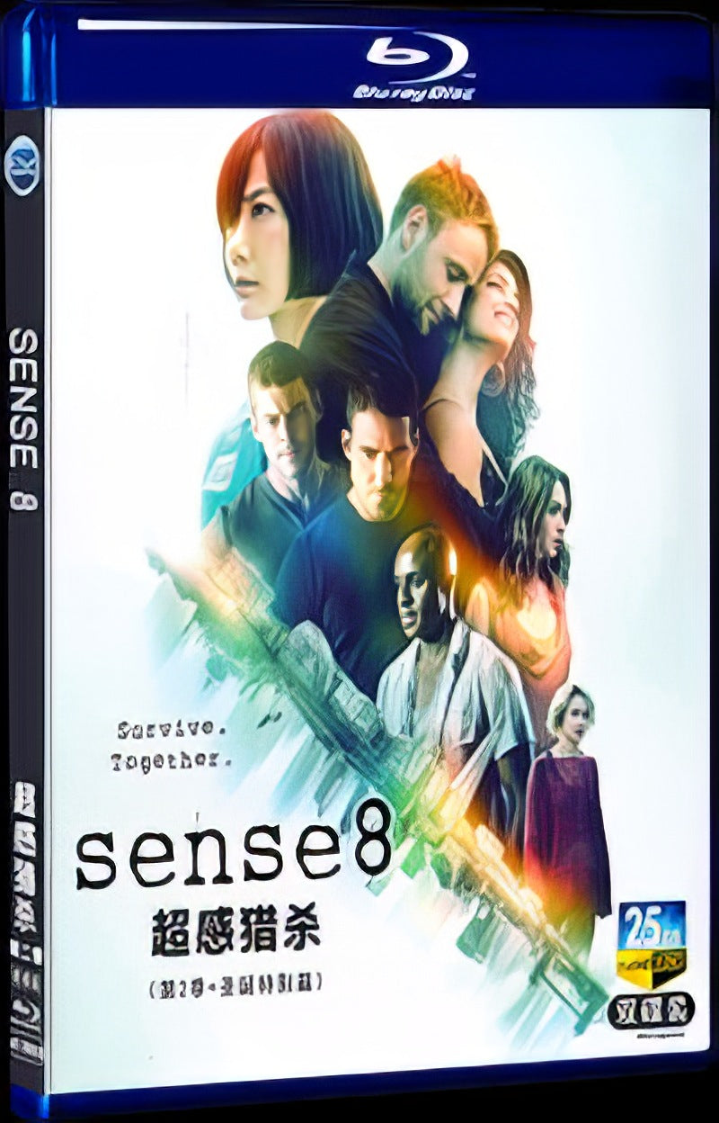 2017 Sense8 Season 2 Movie 2-Disc Box Set for Gift Collection Blu-ray