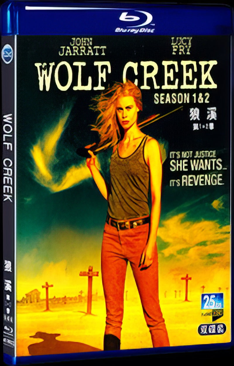 2016 Wolf Creek Season 1+2 Movie 2-Disc Box Set for Gift Collection Blu-ray