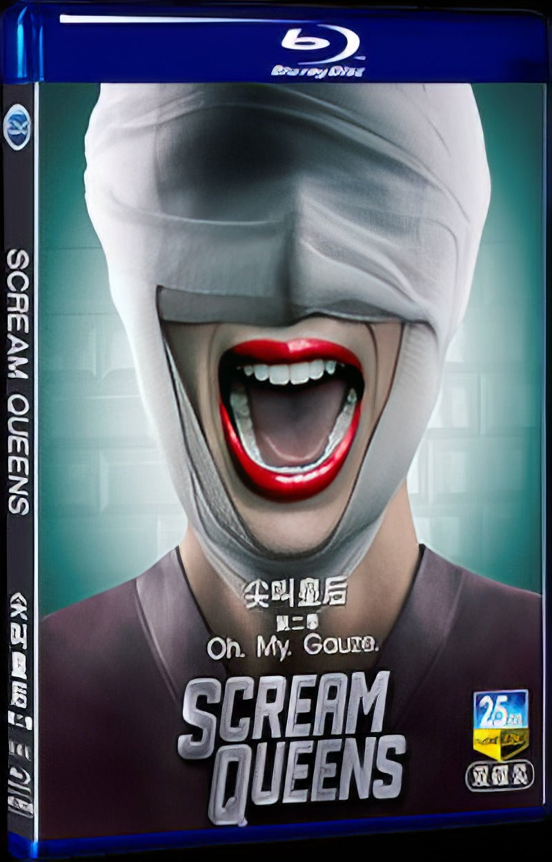 2016 Scream Queens Season 2 Movie 2-Disc Box Set for Gift Collection Blu-ray