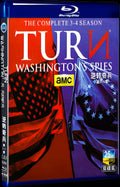 2017 TURN Season 3+4 Movie 4-Disc Box Set for Gift Collection Blu-ray