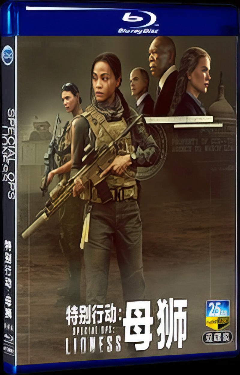 2023 Special Ops: Lioness Movie 2-Disc Box Set for Gift Collection Blu-ray