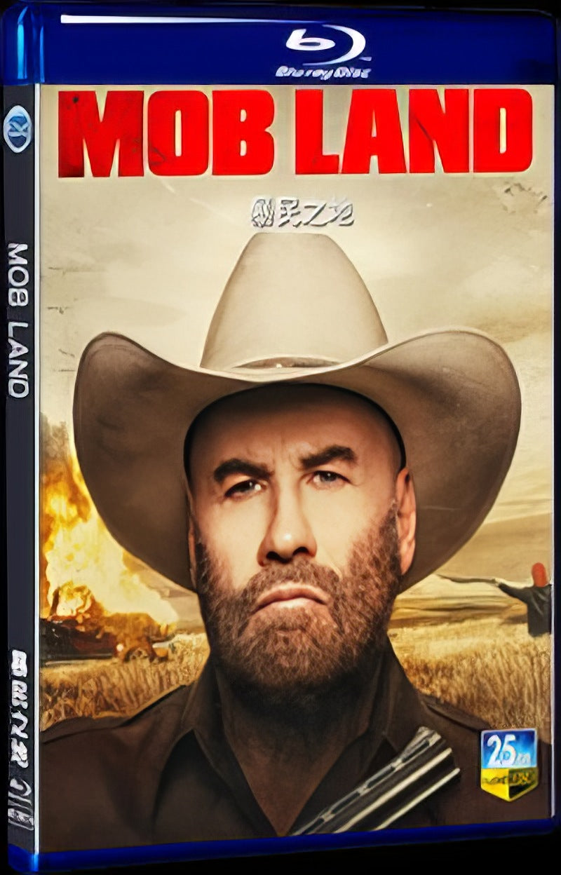 2023 Mob Land Movie 1-Disc Box Set for Gift Collection Blu-ray