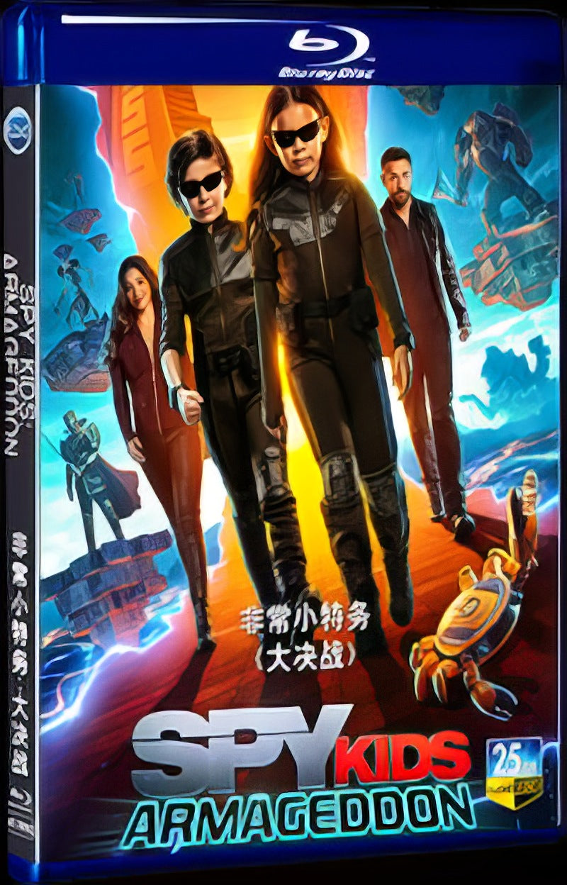 2023 Spy Kids: Armageddon Movie 1-Disc Box Set for Gift Collection Blu-ray