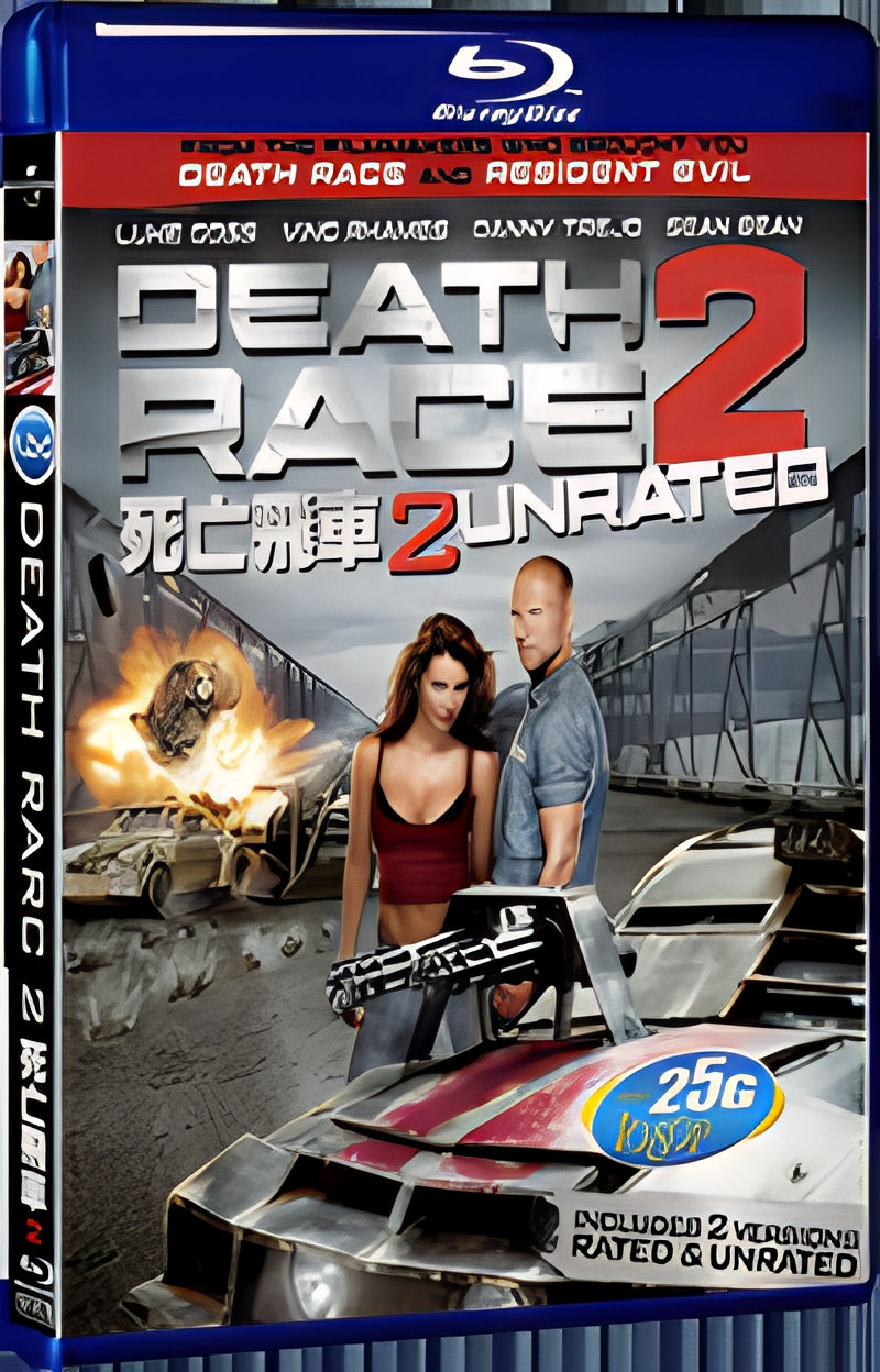 2011 Death Race 2 1080P for Gift 1-Disc All RegionPlay Seal Box Blu-ray