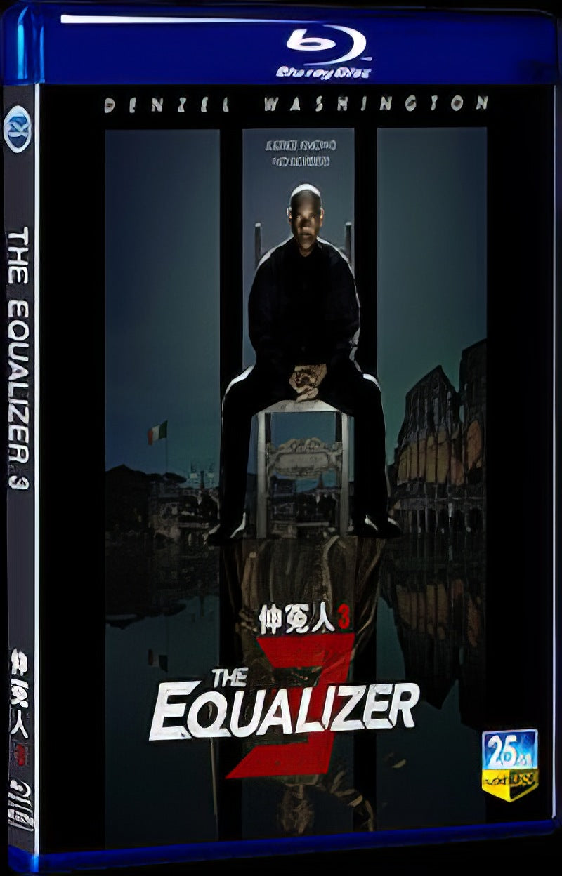 2023 The Equalizer 3 Movie 1-Disc Box Set for Gift Collection Blu-ray