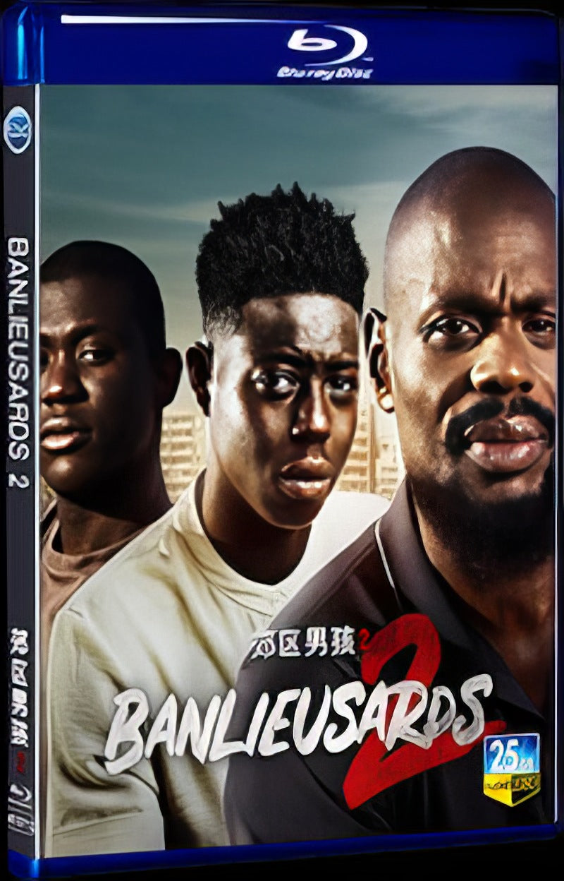 2023 Banlieusards 2 Movie 1-Disc Box Set for Gift Collection Blu-ray