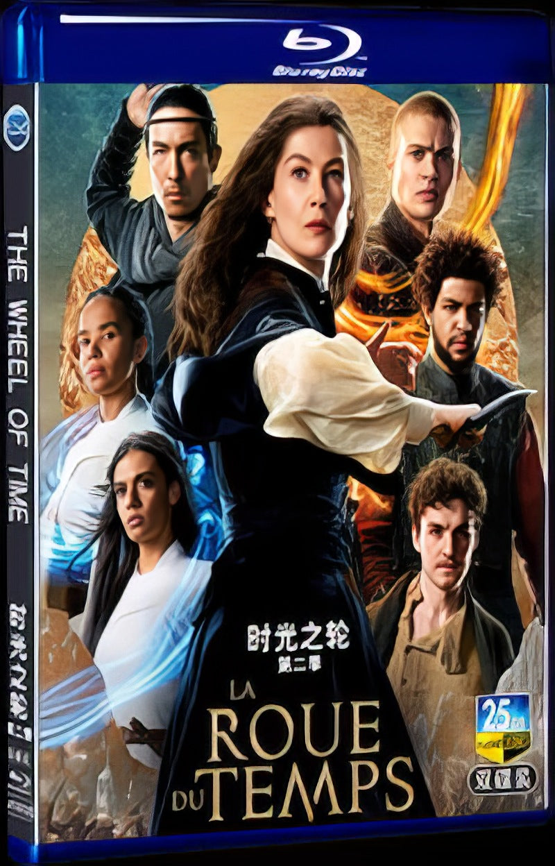 2023 The Wheel of Time Season 2 Movie 2-Disc Box Set for Gift Collection Blu-ray