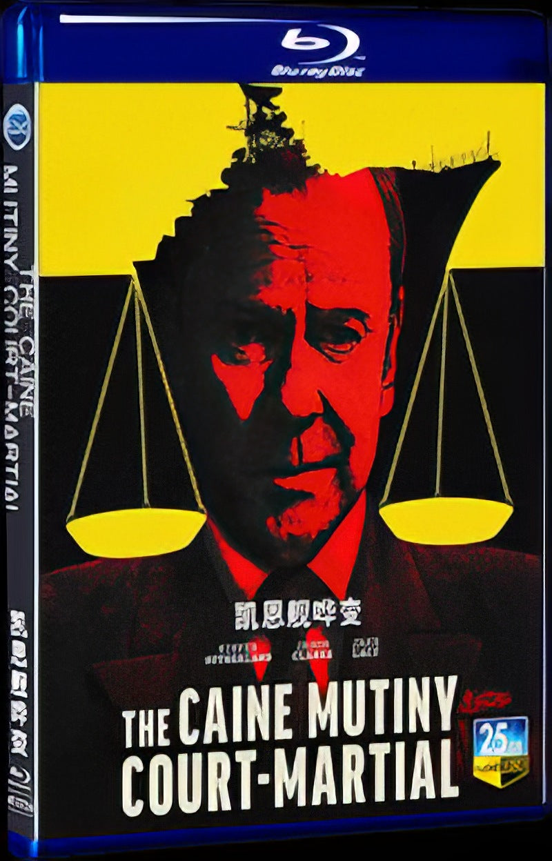 2023 The Caine Mutiny Court-Martial Movie 1-Disc Box Set for Gift Collection Blu-ray