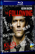 2015 The Following Season 3 Movie 3-Disc Box Set for Gift Collection Blu-ray