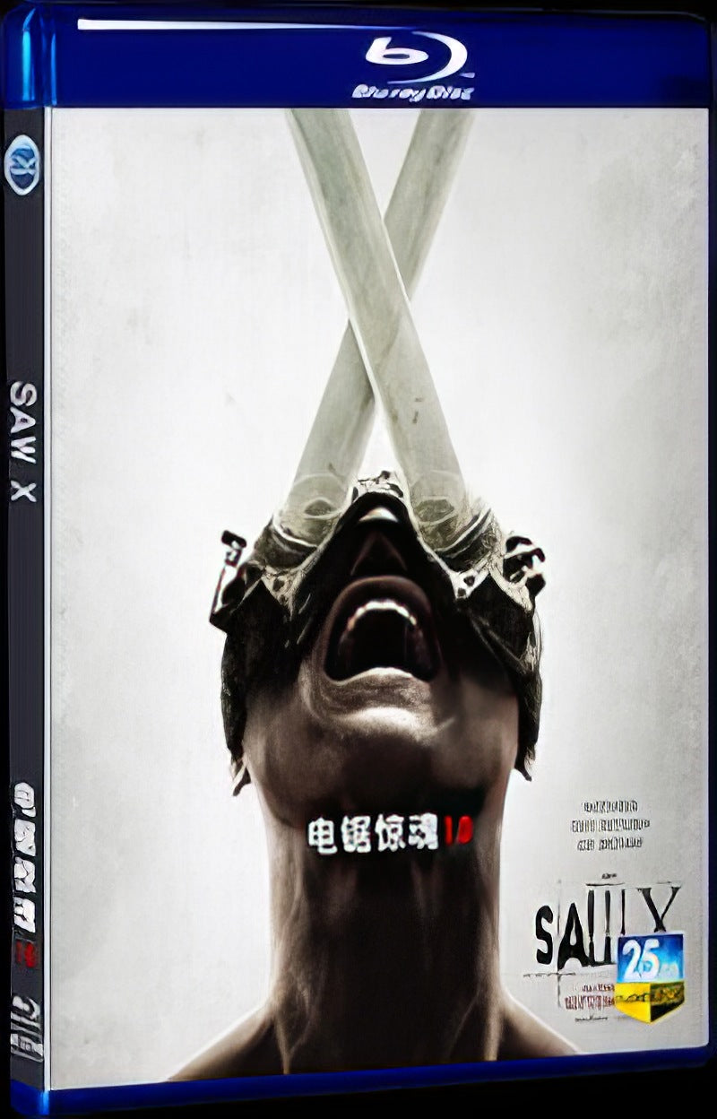 2023 Saw X Movie 1-Disc Box Set for Gift Collection Blu-ray