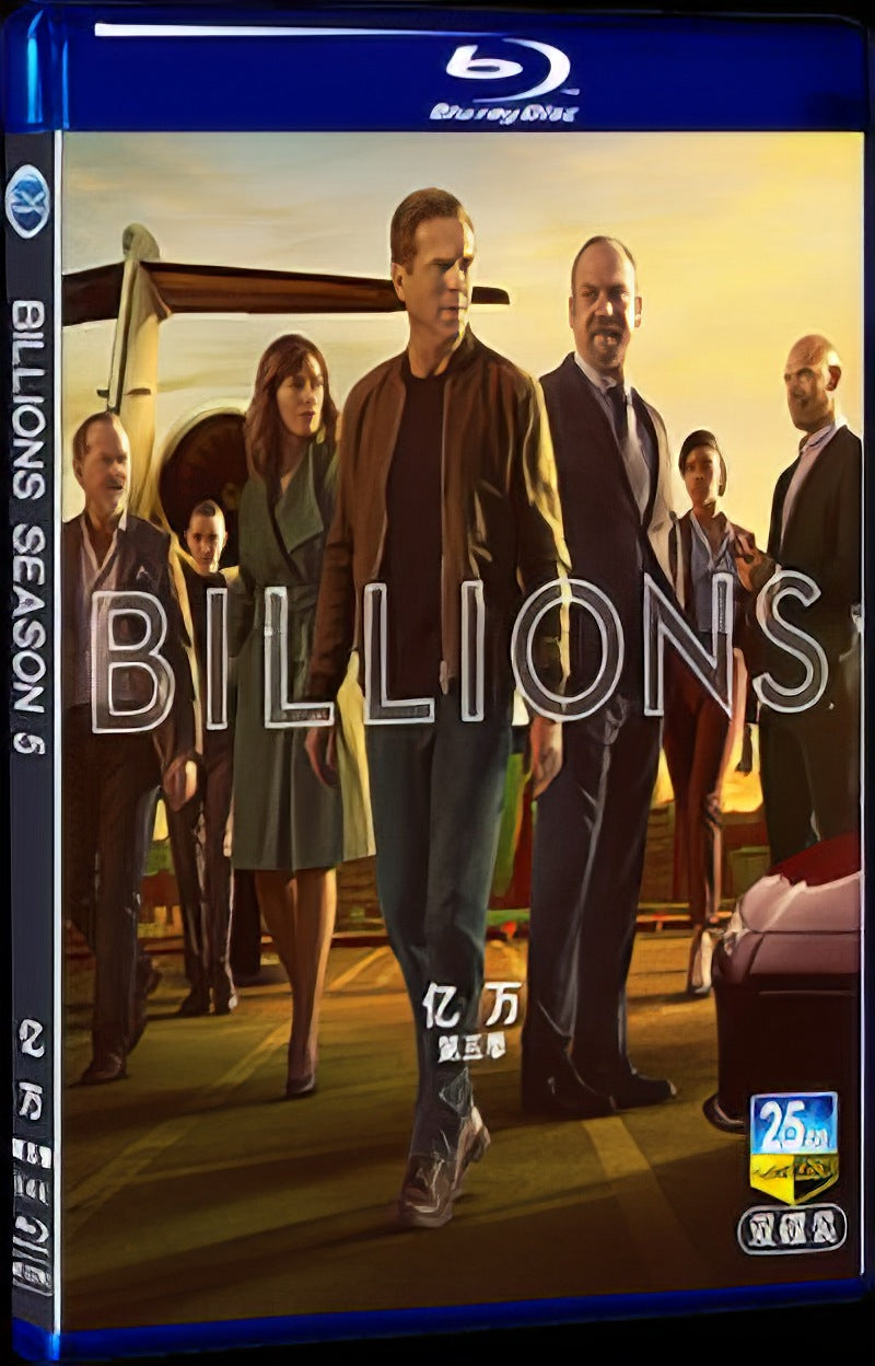 2020 Billions Season 5 Movie 2-Disc Box Set for Gift Collection Blu-ray