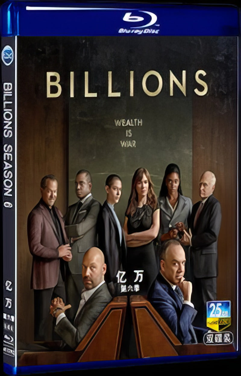 2022 Billions Season 6 Movie 2-Disc Box Set for Gift Collection Blu-ray