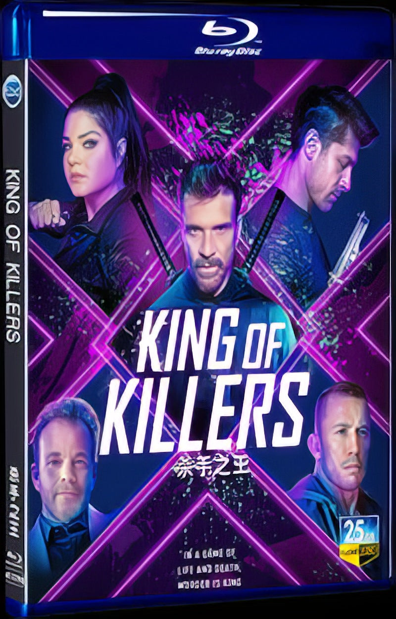 2023 King of Killers Movie 1-Disc Box Set for Gift Collection Blu-ray