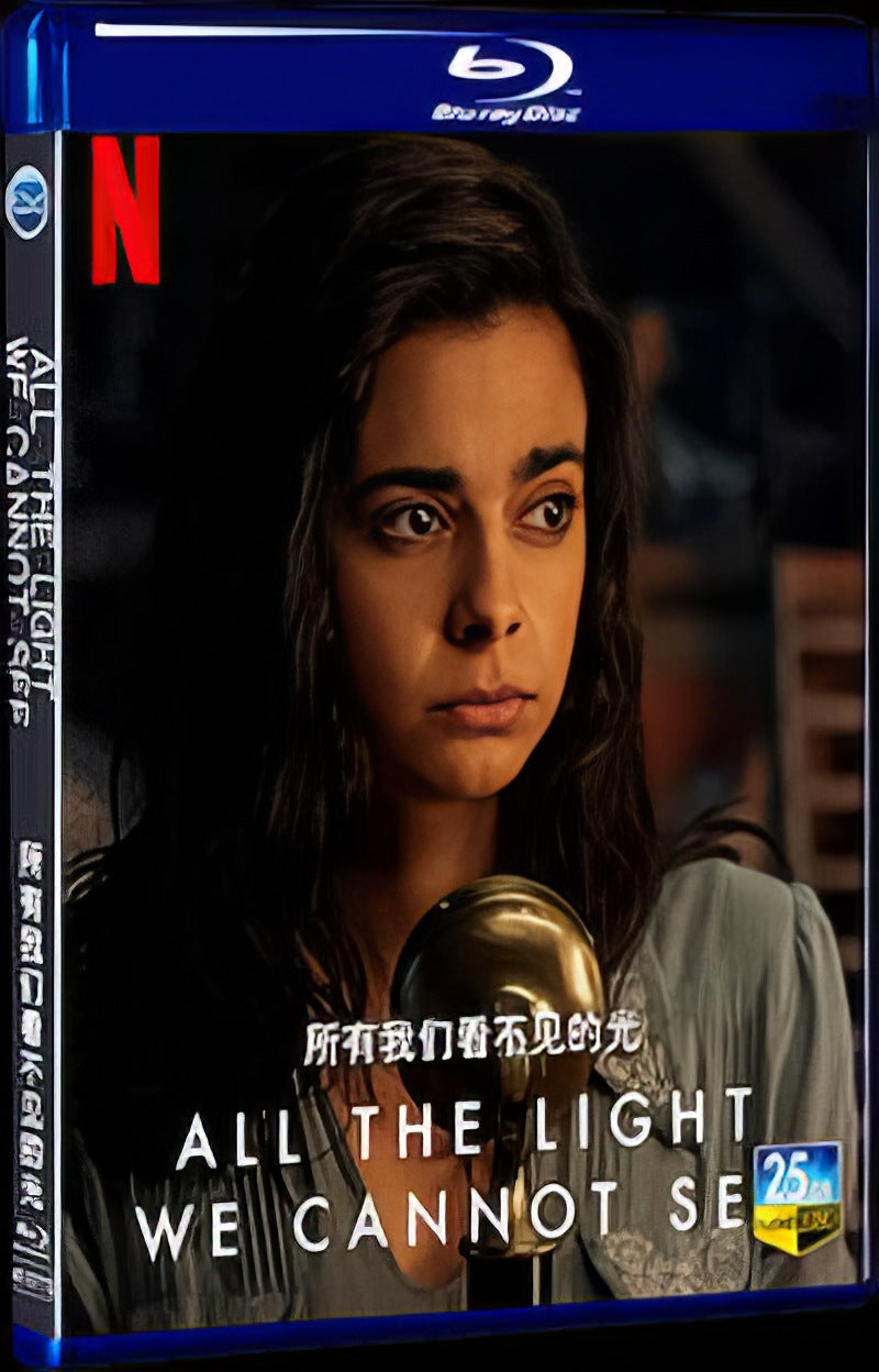 2023 All the Light We Cannot See Movie 1-Disc Box Set for Gift Collection Blu-ray