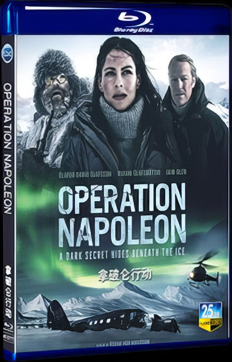 2023 Operation Napoleon Movie 1-Disc Box Set for Gift Collection Blu-ray