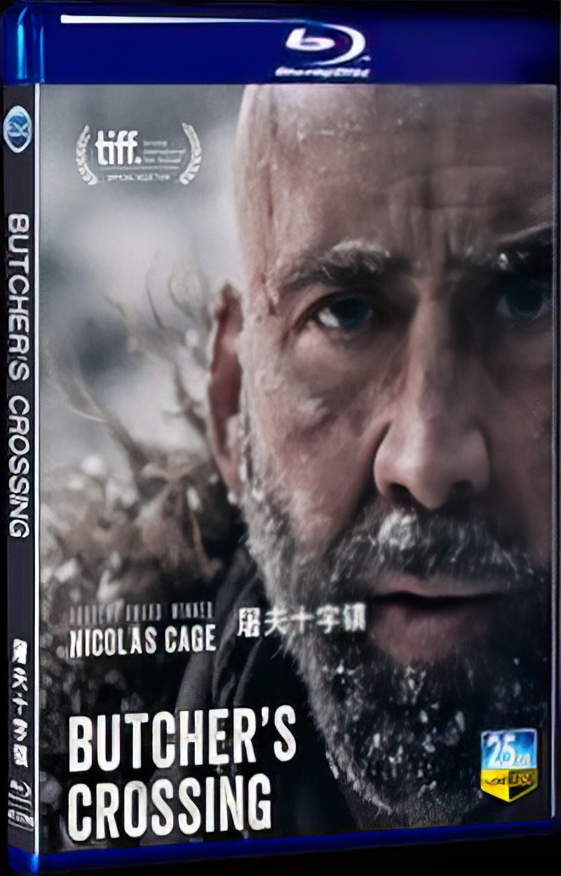 2022 Butchers Crossing Movie 1-Disc Box Set for Gift Collection Blu-ray