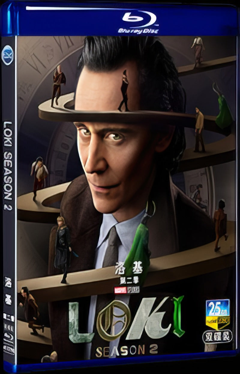 2023 Loki Season 2 Movie 2-Disc Box Set for Gift Collection Blu-ray