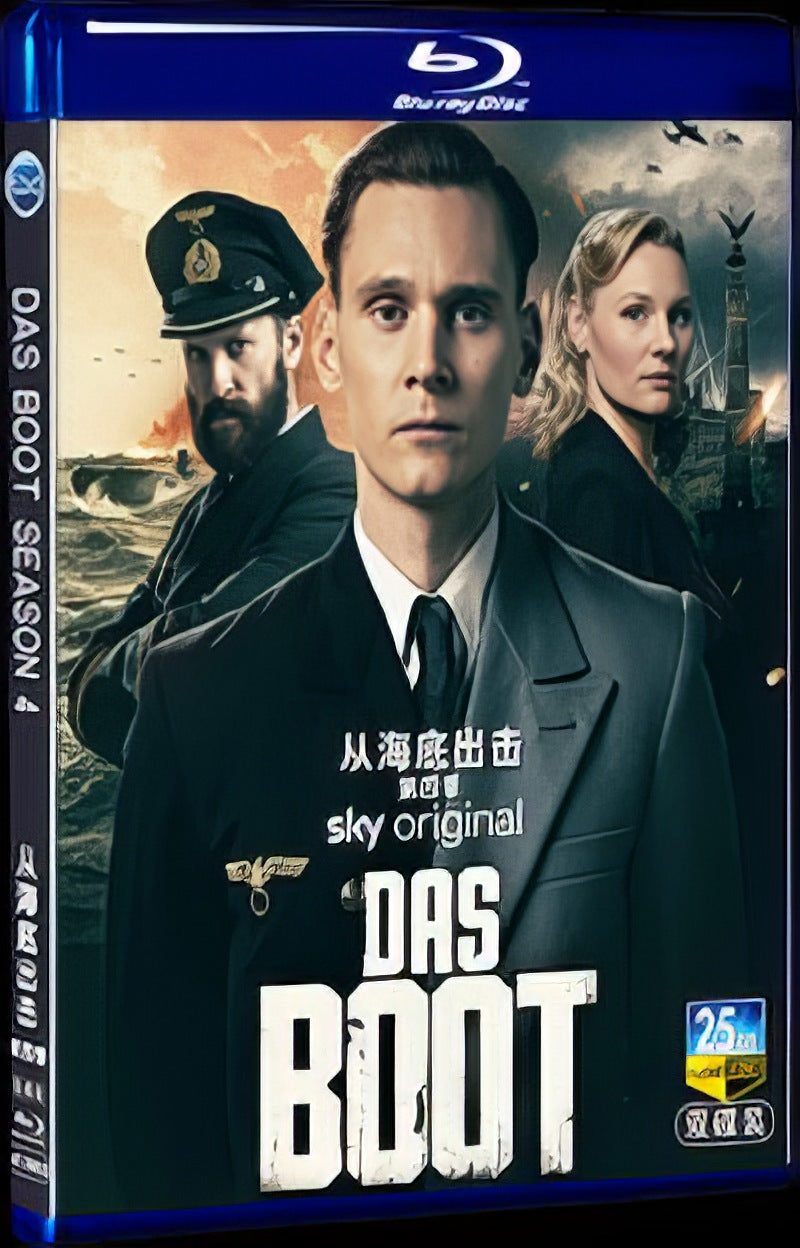 2023 Das Boot Season 4 Movie 2-Disc Box Set for Gift Collection Blu-ray